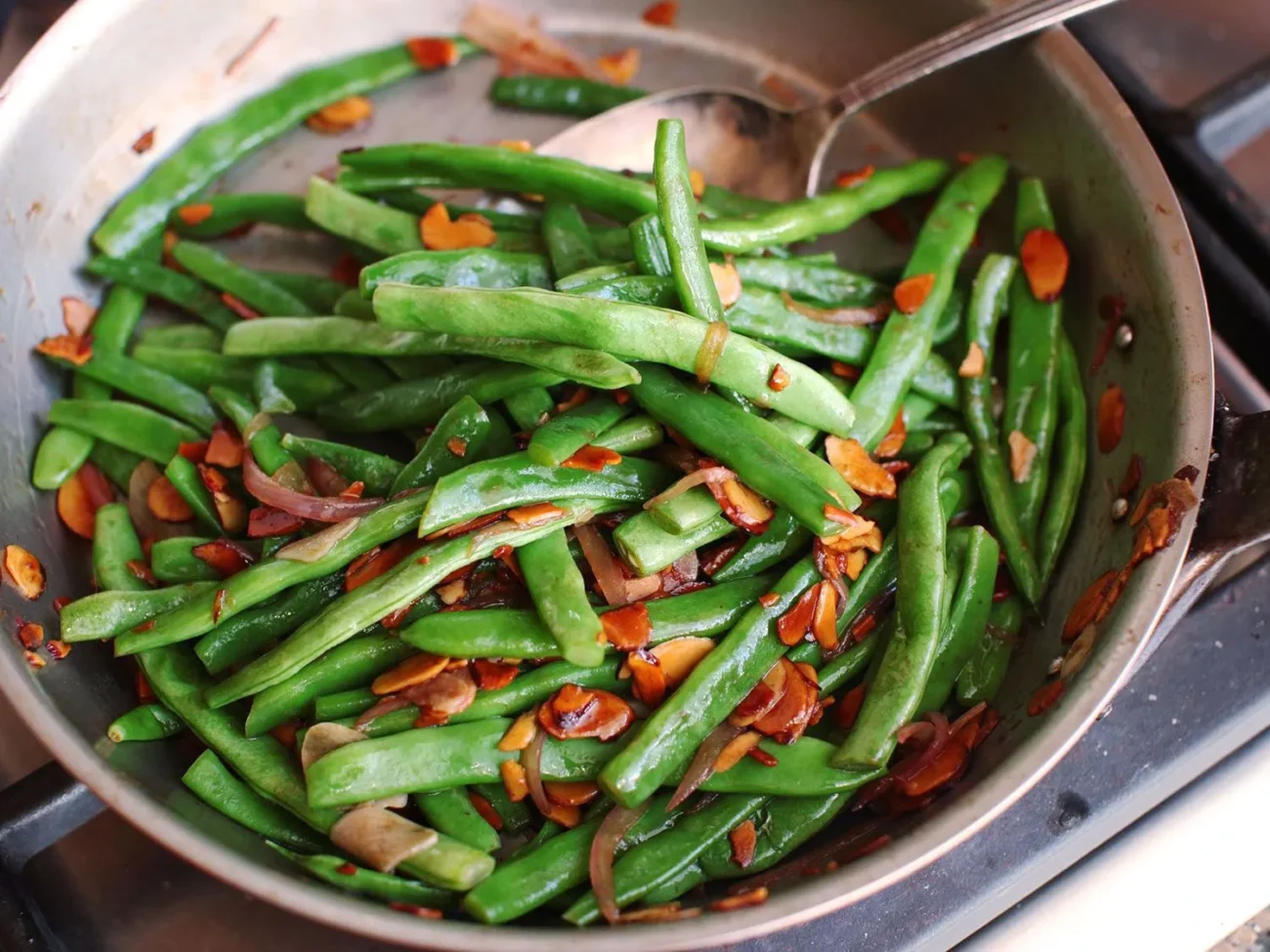 Haricot Vert French Green Beans With Garlic