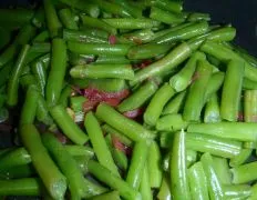 Haricots Verts With Warm Shallot