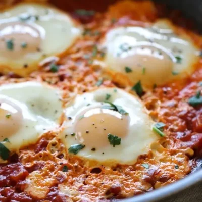 Harissa Eggs In Purgatory