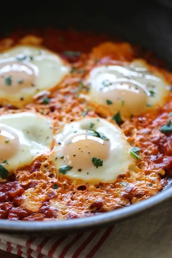 Harissa Eggs In Purgatory