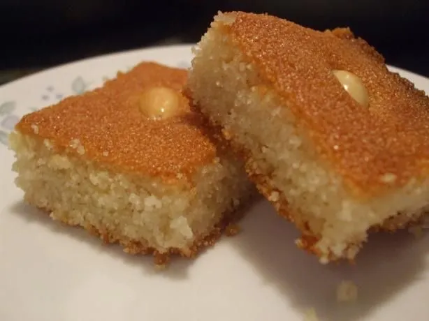 Harissa, Harisa, Haresa Arabic Semolina Cake