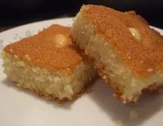 Harissa, Harisa, Haresa Arabic Semolina Cake