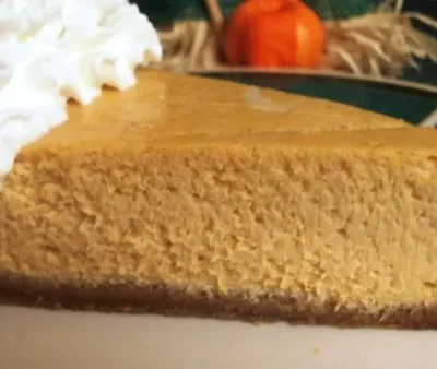 Harvest Pumpkin Cheesecake