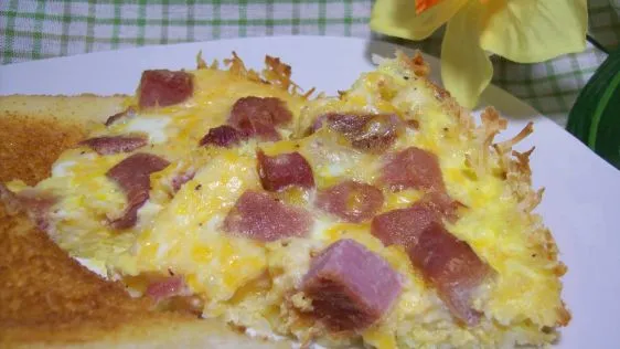 Hash Browns Quiche