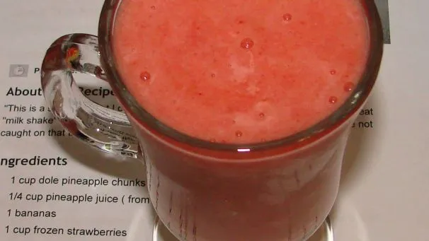 Hawaiian Berry Smoothie