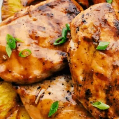 Hawaiian Grilled Chicken And Pineapple