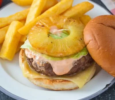 Hawaiian Grilled Hamburgers