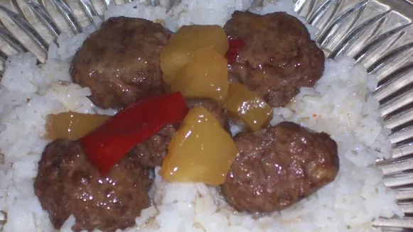 Hawaiian Meatballs