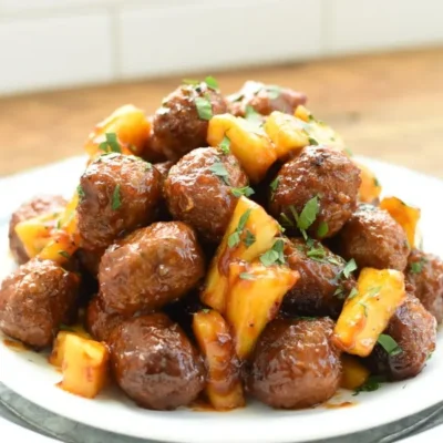 Hawaiian Meatballs