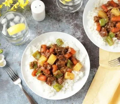 Hawaiian Sweet And Sour Beef Slow Cooker Recipe