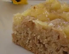 Healthier Right Side Pineapple Cake