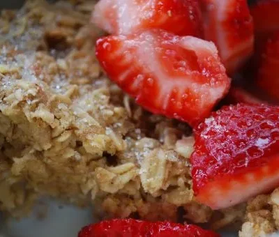 Healthy Baked Oatmeal