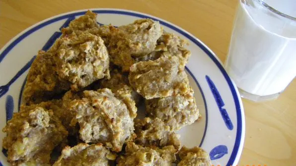 Healthy Banana Drop Cookies