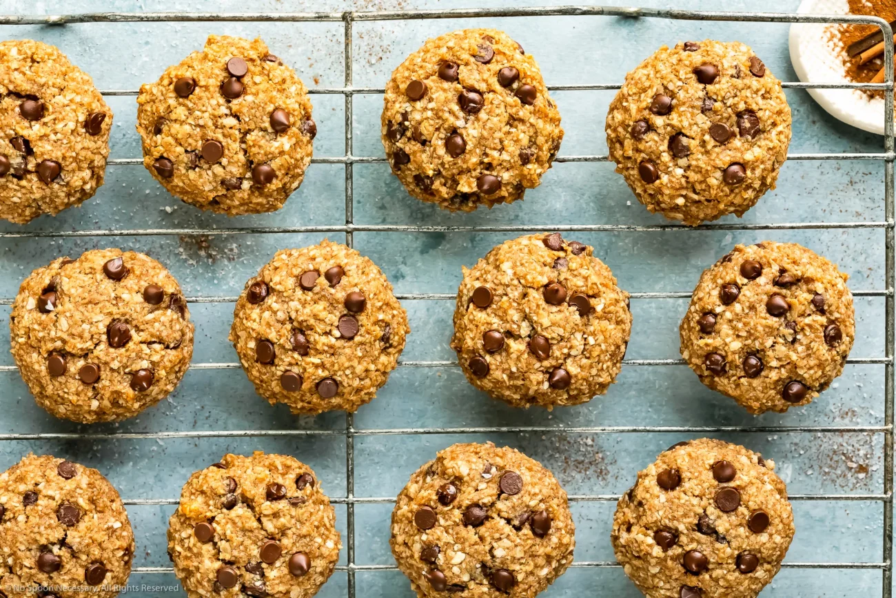 Healthy Banana Nut Cookies