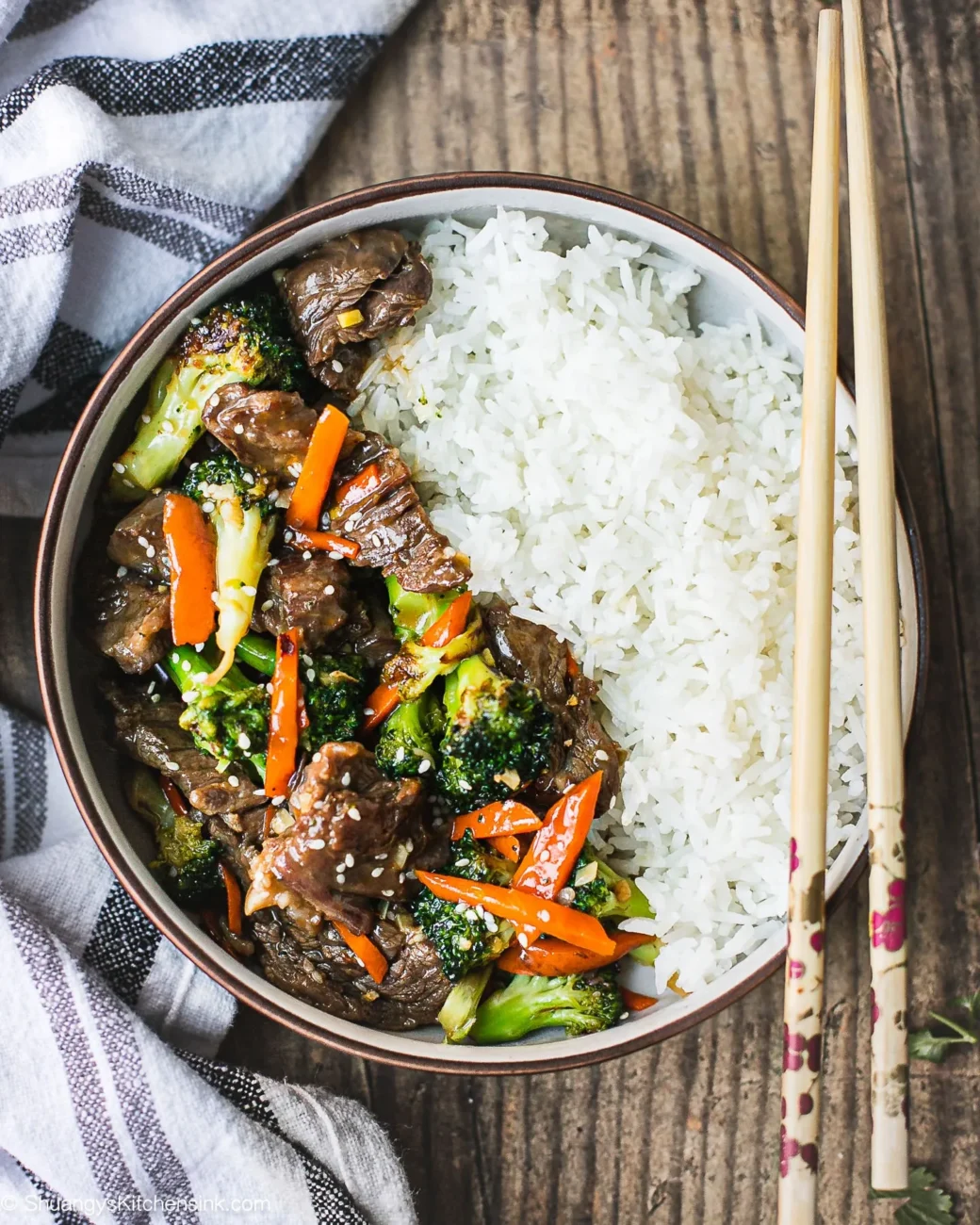 Healthy Beef And Broccoli Stir Fry