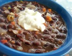 Healthy Black Bean Soup