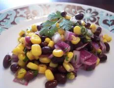 Healthy Black Bean and Corn Salad with Minimal Fat