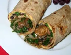 Healthy Black Bean and Veggie Wrap Recipe