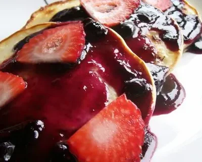 Healthy Blueberry Pancake And Waffle Recipe For Weight Loss