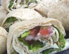 Healthy Chicken and Vegetable Wraps Recipe