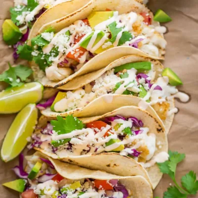 Healthy Cod Fish Tacos