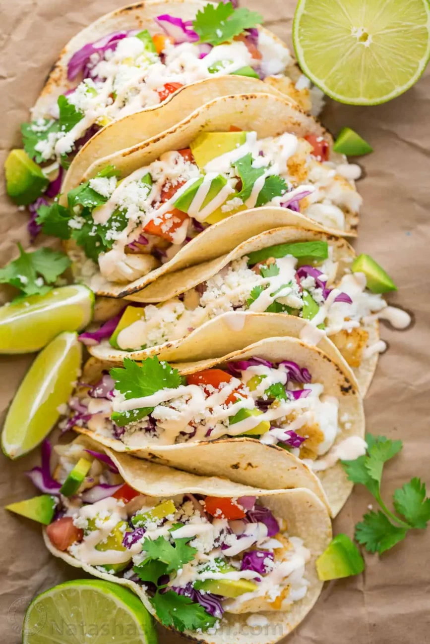 Healthy Cod Fish Tacos