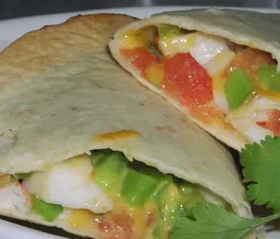 Healthy Crab Quesadillas Recipe - Only 4 Ww Points!