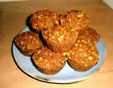 Healthy Ginger Carrot Muffins