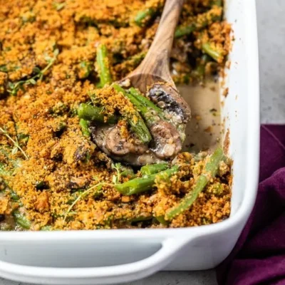 Healthy Green Bean Casserole From Scratch