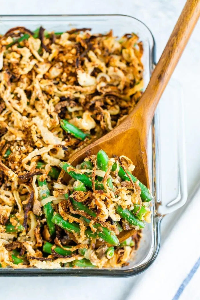 Healthy Green Bean Casserole