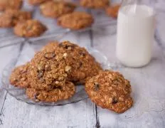 Healthy Honey Oatmeal Cookies