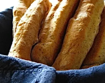 Healthy Italian Breadsticks Or Pizza Crust