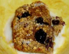 Healthy Low Fat Baked Berry And Fruit Oatmeal