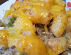 Healthy Low-Fat Tater Tot Casserole Recipe