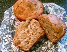 Healthy Oatmeal Muffins