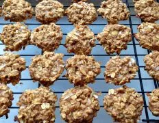 Healthy Peanut Butter Banana Oatmeal Cookies