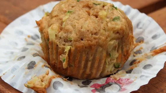 Healthy Pineapple Zucchini Muffins