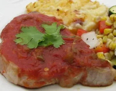 Healthy Southwestern-Style Pork Chops Recipe - Only 4 Ww Points