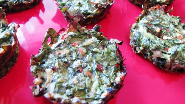 Healthy Spinach Cheese Cakes