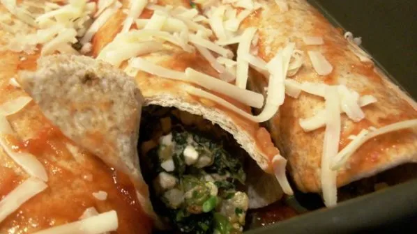 Healthy Spinach and Broccoli Enchiladas Recipe