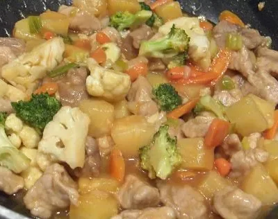 Healthy Sweet-And-Sour Pork Recipe - Only 6 Ww Points