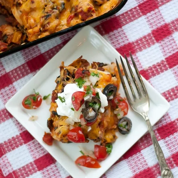 Healthy Taco Casserole