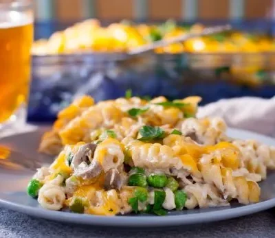 Healthy Tuna Casserole Low- Fat