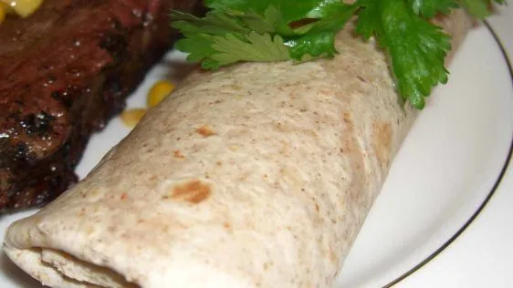 Healthy Vegetarian Tex-Mex Tortilla Wraps Recipe