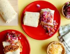 Healthy Weight Watchers Baked Chimichangas Recipe