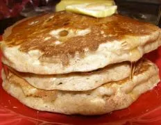 Healthy Whole Grain Banana Pancakes Recipe