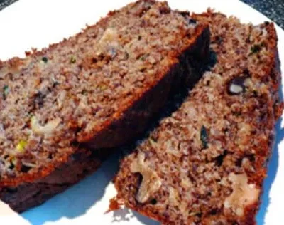 Healthy Whole-Grain Banana Zucchini Bread Recipe