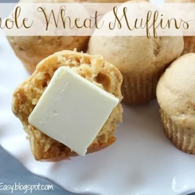 Healthy Whole Grain Morning Muffins