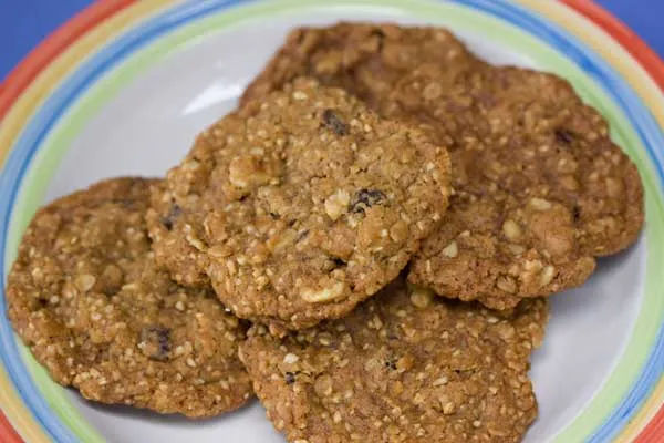 Healthy Whole Grain Steel Cut Oatmeal Cookie Recipe