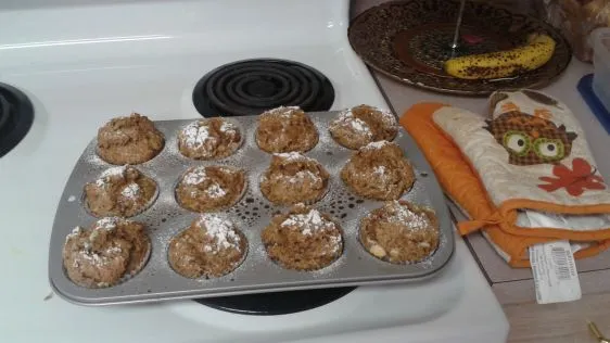 Healthy Whole Wheat Banana Flaxseed Muffins Recipe